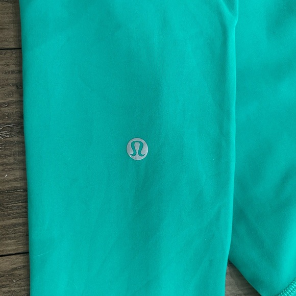 Lululemon Teal High-Waisted Leggings - Picture 3 of 4